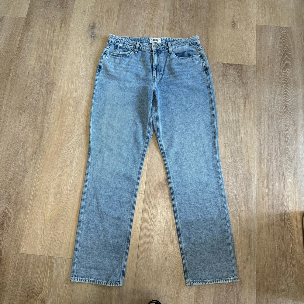 Paige Relaxed Noella Light Wash Denim Jeans